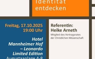 Präsenz-Vortrag: „Wer bin ich wirklich?“